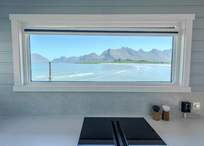 Heiahytta Сasa de vacaciones Fredvang